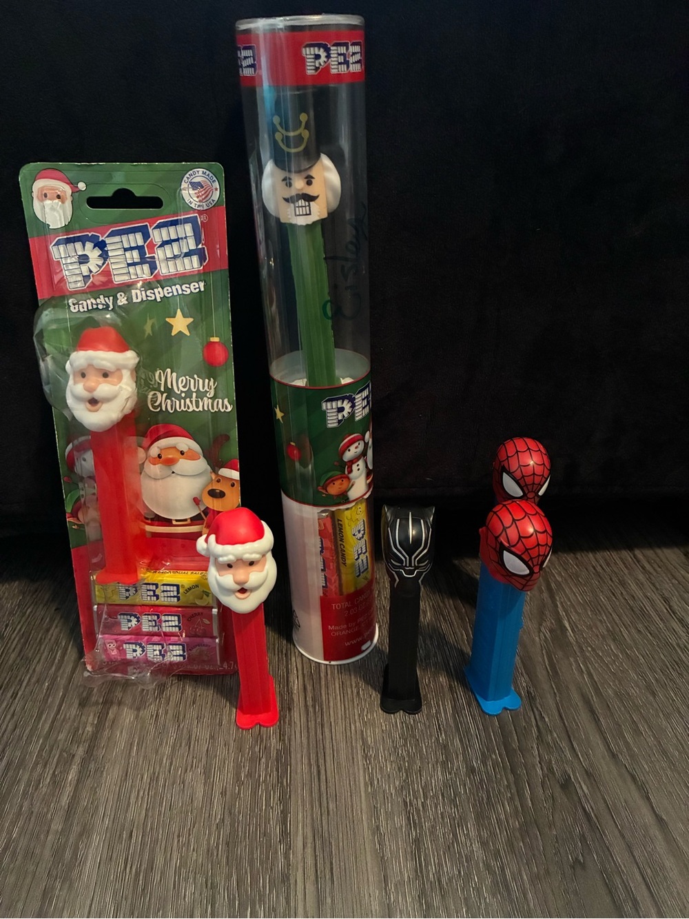 Pez candy dispensers